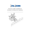 Części zamienne Metal-Technik Zgarniacz hydrauliczny do obornika